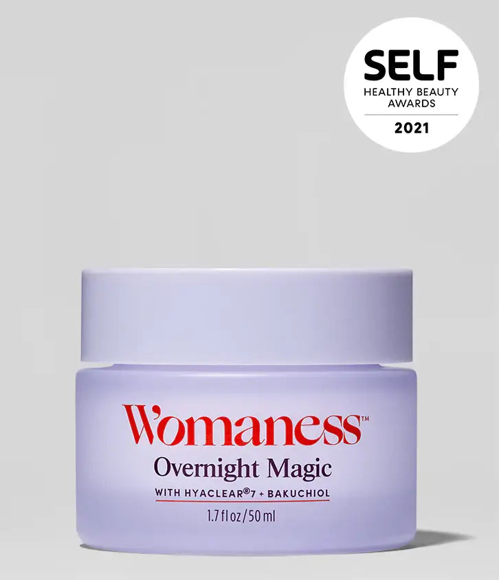 Image of Womaness - Overnight Magic - Nighttime  Moisturizing Repair Cream: 1.7 oz